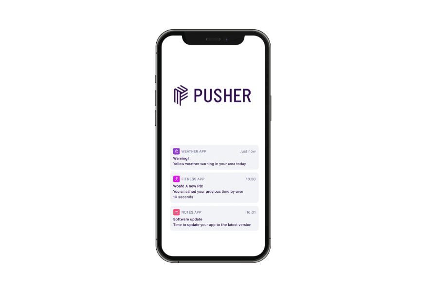 push notifications pusher